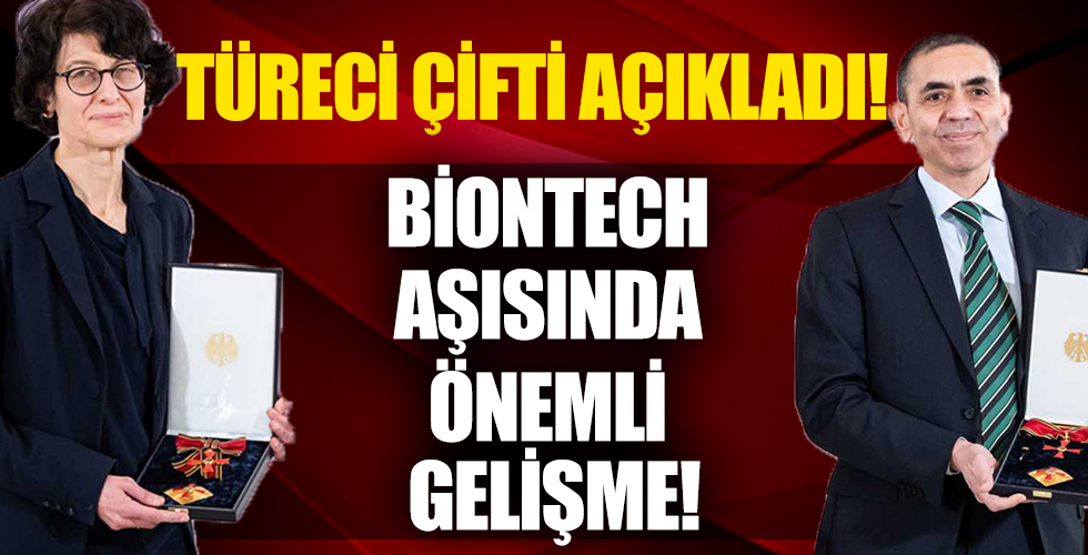 Türeci Çifti Açıkladı! Biontech Aşısında Önemli Gelişme!