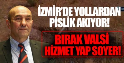 CHP'li İzmir belediyesinde yine skandal görüntüler! Vatandaşlara açık kanalizasyonu uygun gördüler