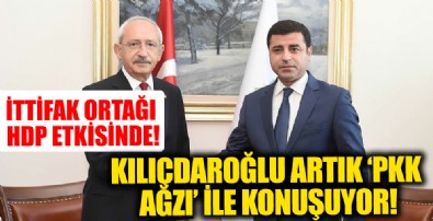 İttifak ortağı HDP'nin etkisi altında! Kılıçdaroğlu artık 'PKK' ağzı ile konuşuyor