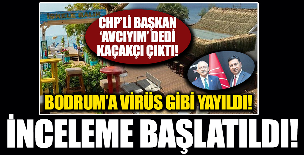 CHP'li 'Avcı Başkan' Ahmet Aras'ın kaçak oteline inceleme başlatıldı