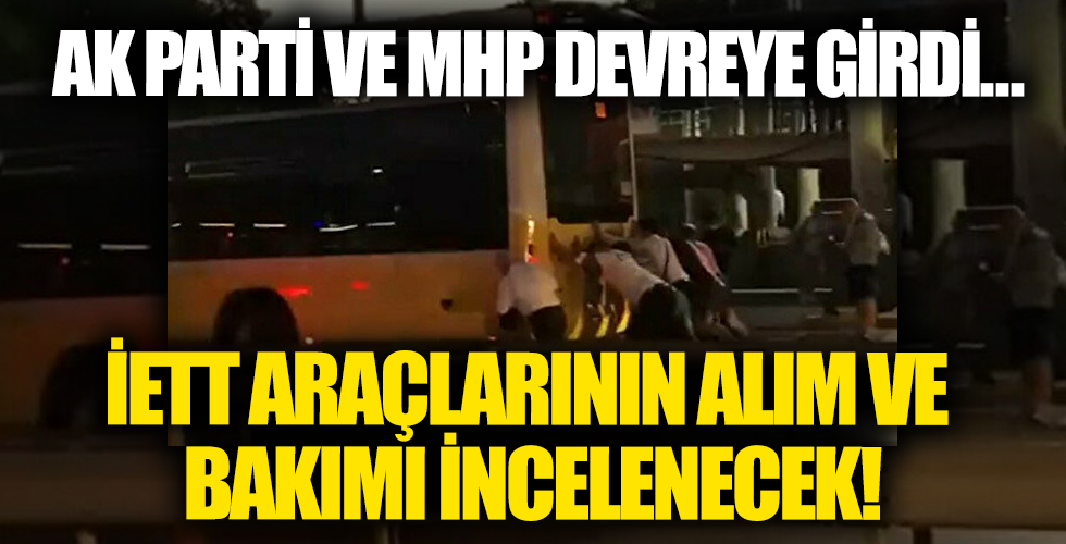 İETT araçlarının alım ve bakımının incelenmesi için komisyon kuruldu