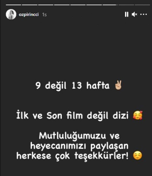 Özge'den karnı burnunda poz!