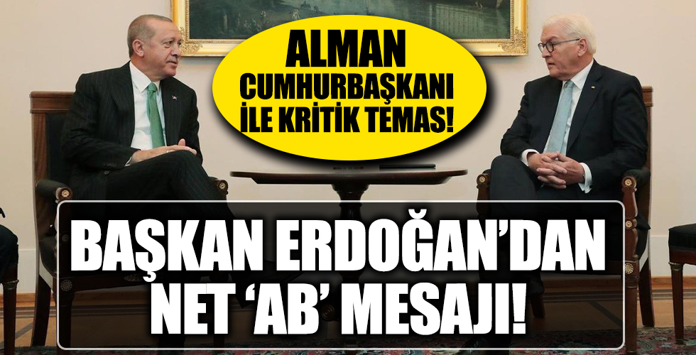 Başkan Erdoğan'dan kritik görüşme!