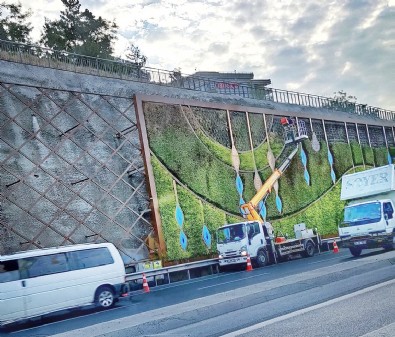 İBB'den 'dikey bahçe' katliamı... Güne bozmaya çalışarak başladılar