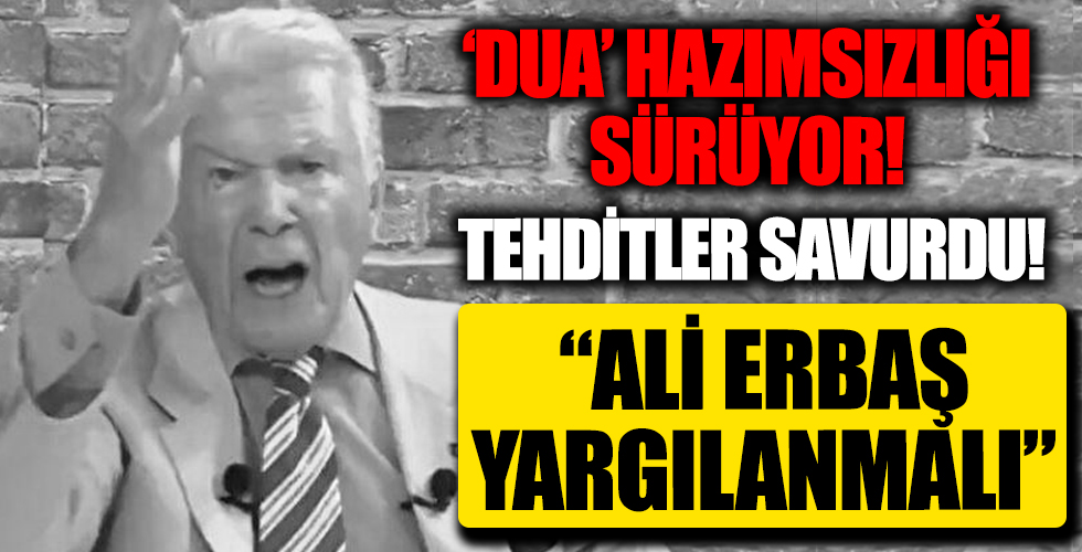 CHP yandaşı Uğur Dündar da Ali Erbaş'ın Yargıtay binasındaki duasını hazmedememiş! '28 Şubat'çı zihniyet tehditler savurdu!