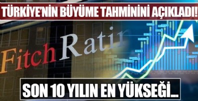 Fitch, Türkiye'nin 2021 yılı büyüme tahminini yüzde 9,2'ye yükseltti