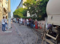 Tekirdağ Çorlu'da vatandaş su almak için sokağa döküldü