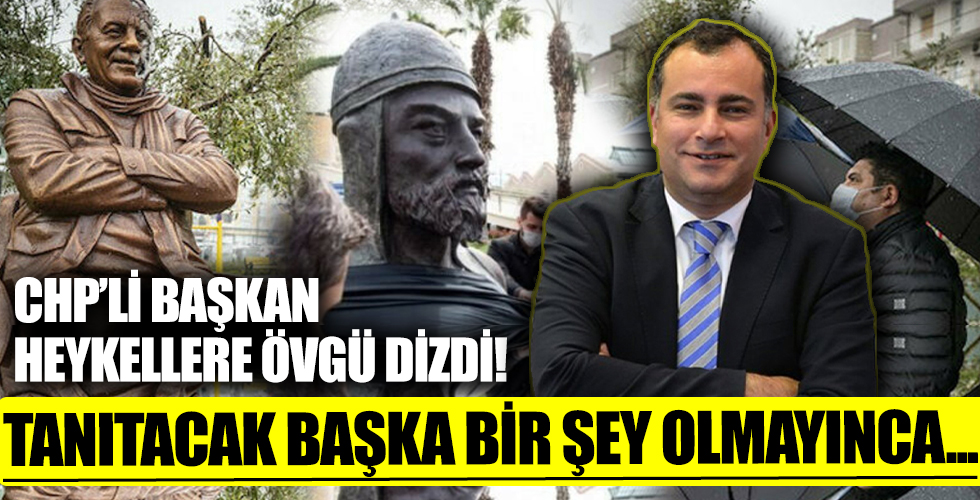 CHP’li Çankaya Belediye Başkanı Alper Taşdelen'den heykellere övgü: Bir kente kimliğini kazandıran en önemli ögelerden biridir