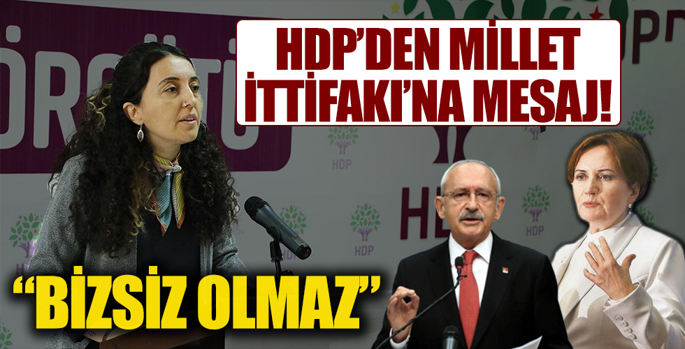 HDPKK Sözcüsü Ebru Günay'dan CHP ve İP'e 'bizsiz olmaz' mesajı