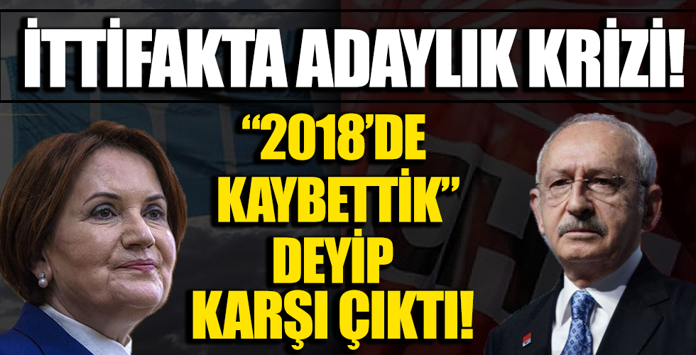 İttifakta Adaylık Krizi! '2018'de Kaybettik' Deyip Karşı Çıktı!