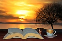 Anadolu'nun Plajinda Muhtesem Gün Batimi