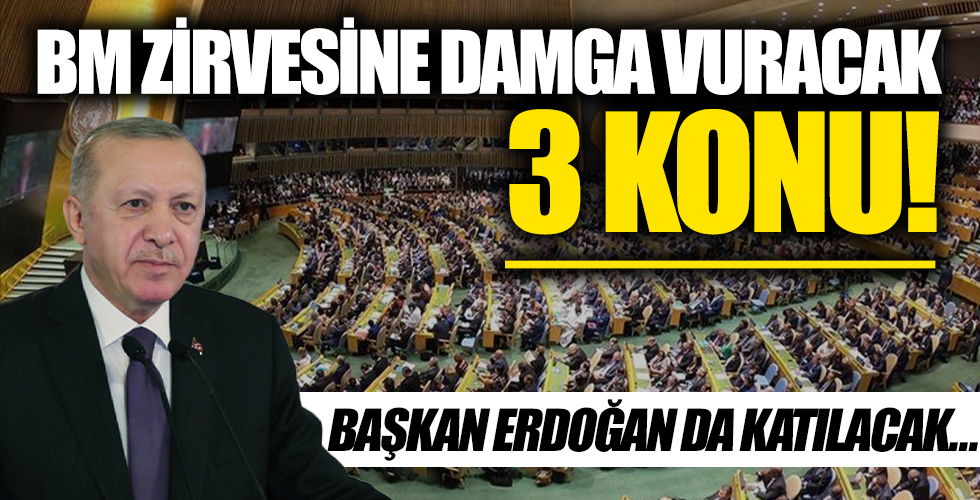 BM Zirvesi'ne damga vuracak 3 konu: Başkan Erdoğan da katılacak