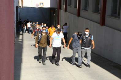 Torbaci Operasyonunda Gözaltina Alinan 37 Zanli Adliyeye Sevk Edildi