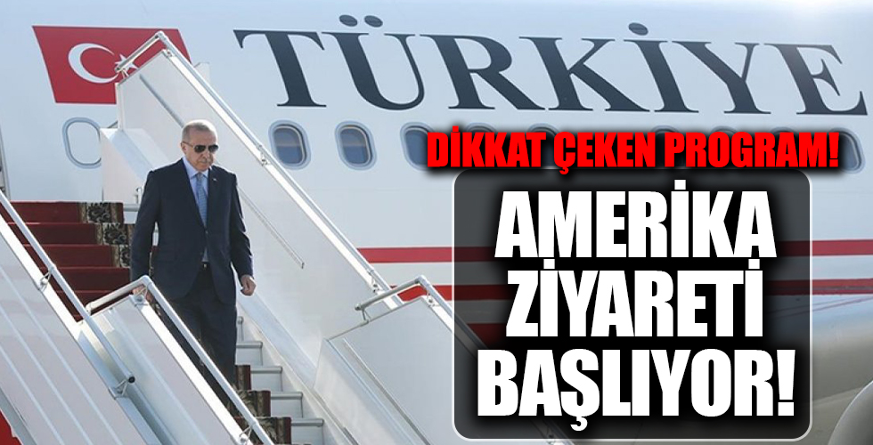 Cumhurbaşkanı Erdoğan, BM Genel Kurulu için ABD'ye gidiyor