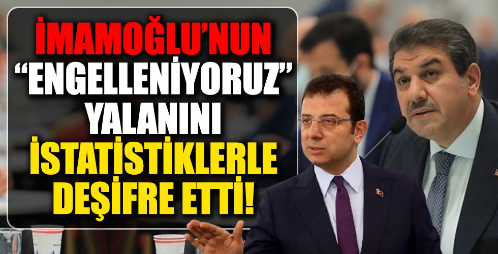 Mehmet Tevfik Göksu, Ekrem İmamoğlu’nun “Engelleniyoruz” yalanını deşifre etti