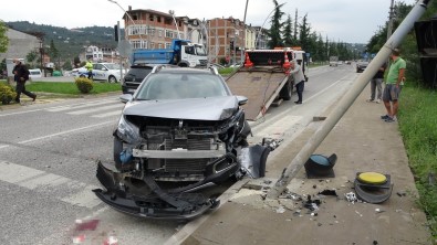 Ordu'da Trafik Kazasi Açiklamasi 1 Yarali