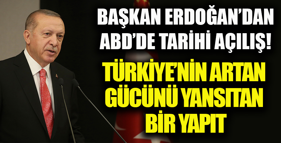 Başkan Erdoğan, Yeni Türkevi Binası'nın açılış töreninde konuştu: Türkiye'nin artan gücünü yansıtan bir baş yapıt