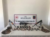 Bitlis'te Çok Sayida Mühimmat Ele Geçirildi