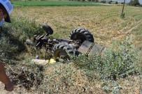 Çine'de Traktör Kazasi Açiklamasi 1 Yarali