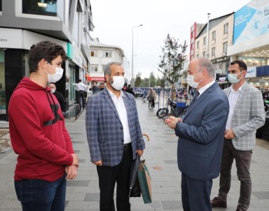 Baskan Özlü, Istanbul Caddesi'nde Ki Çalismalari Inceledi