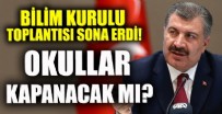 Bilim Kurulu Toplantısı sona erdi! Sağlık Bakanı Fahrettin Koca yazılı açıklama yaptı