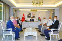 Cizreli Mahalle Muhtarlari Vali Pehlivan Ile Görüstü