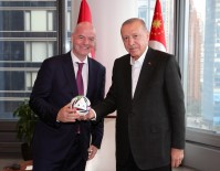 Cumhurbaskani Erdogan, FIFA Baskani Infantino'yu Kabul Etti