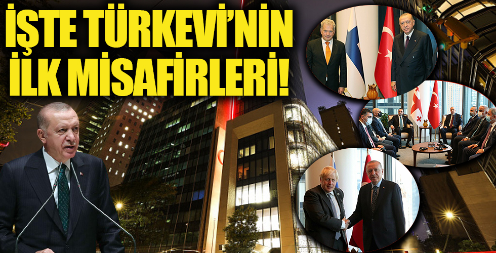 Cumhurbaşkanı Erdoğan New York'taki Türkevi'nin açılışını yaptı: İşte Türkevi'nin ilk misafirleri