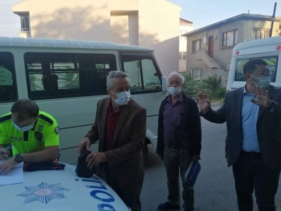 Ipsala'da Ögrenci Servisleri Denetlendi