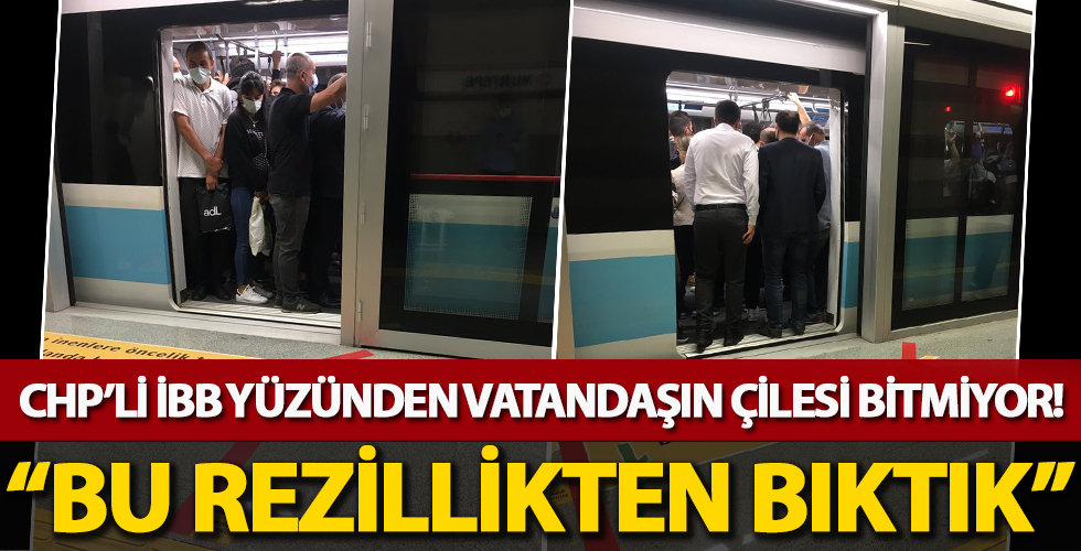 CHP'li İBB Yüzünden Vatandaşın Çilesi Bitmiyor!