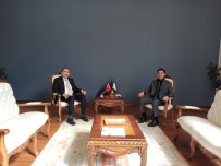 Rektör Beydemir, Kaymakam Basoglu Ile Bir Araya Geldi