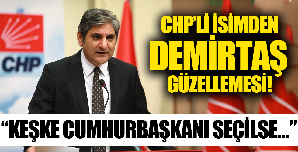 Millet İttifakı'nın adayı Demirtaş mı? CHP'li Aykut Erdoğdu: Keşke Cumhurbaşkanı seçilse