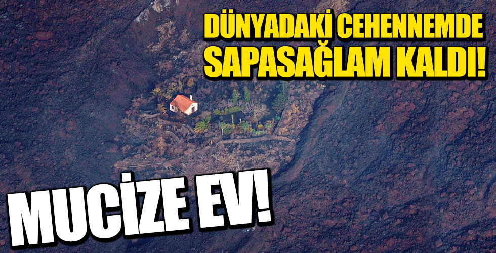 Dünyadaki cehennemde sapasağlam kaldı! Mucize Ev!