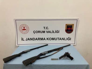 Jandarma'dan Ruhsatsiz Silah Operasyonu