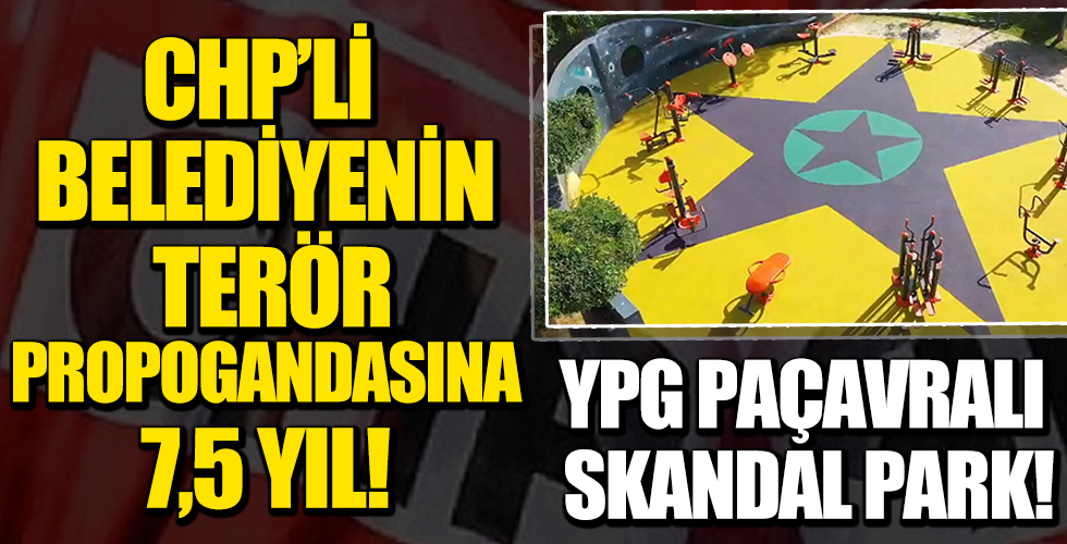 Küçükçekmece'deki çocuk parkında PKK paçavrası: Üç sanığın hapsi istendi