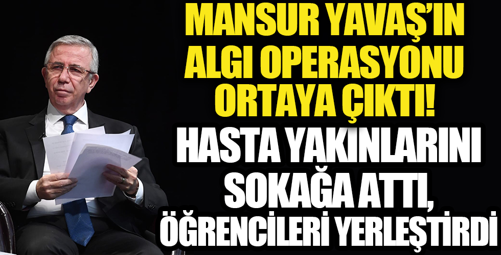 Mansur Yavaş'ın yurt algısı ortaya çıktı