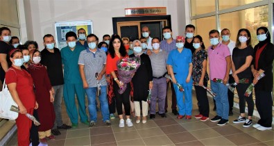 Ölümden Döndü Yeni Bir Hayata Kavustu, Mutlulugunu Saglikçilarla Paylasti