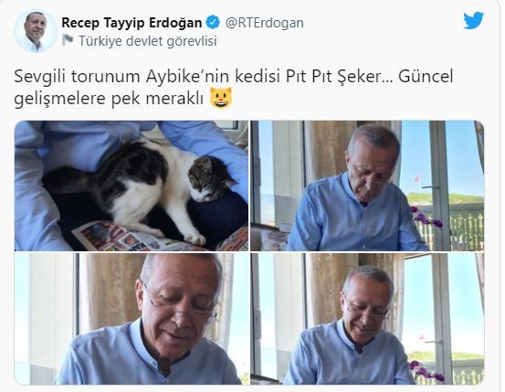 Başkan Erdoğan'dan yürek ısıtan paylaşım