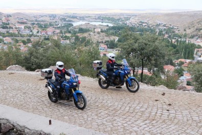 Aksaray'da Motosikletli Jandarma Timleri Her Yerde