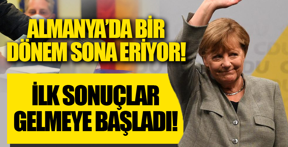 Almanya'da Seçim Heyecanı! İşte İlk Sonuçlar!