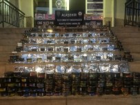 Alasehir'de 80 Kilo Kaçak Nargile Tütünü Ele Geçirildi