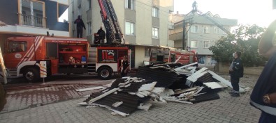 Dünya Bilek Güresi Sampiyonunun Evinde Yangin