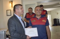 Itfaiyecilere Baskandan Tesekkür Belgesi