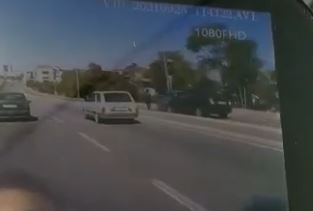 Tali Yolda Sürati Giden Otomobilin Çarptigi Yaya Öldü