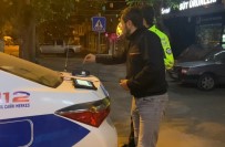 Alkollü Sürücünün Alkolmetreyi Pos Cihazi Zannedip Ödeme Yapmayi Denemesi Gülümsetti