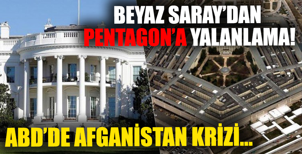 Beyaz Saray ile Pentagon arasında ABD krizi! Açıklamalara yalanlama geldi