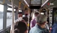IETT Otobüsünün Gaz Pedali Bozuldu, Yolcular Yolda Kaldi