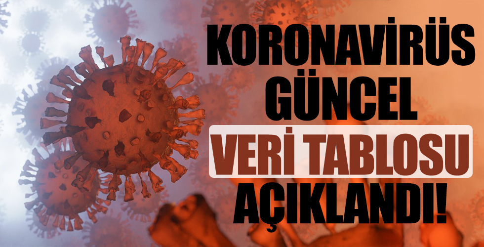 29 Eylül koronavirüs verileri açıklandı! İşte Kovid-19 hasta, vaka ve vefat sayılarında son durum tablosu