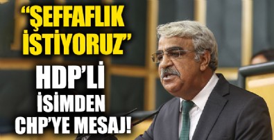 HDP'li Sancar CHP'ye Halk TV'den mesaj verdi: Şeffaf politika istiyoruz kapı arkası pazarlıklar değil