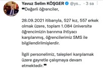 Izmir Valisi Kösger Açiklamasi 'Bin 84 Üniversite Ögrencisinin Barinma Ihtiyaci Karsilandi'